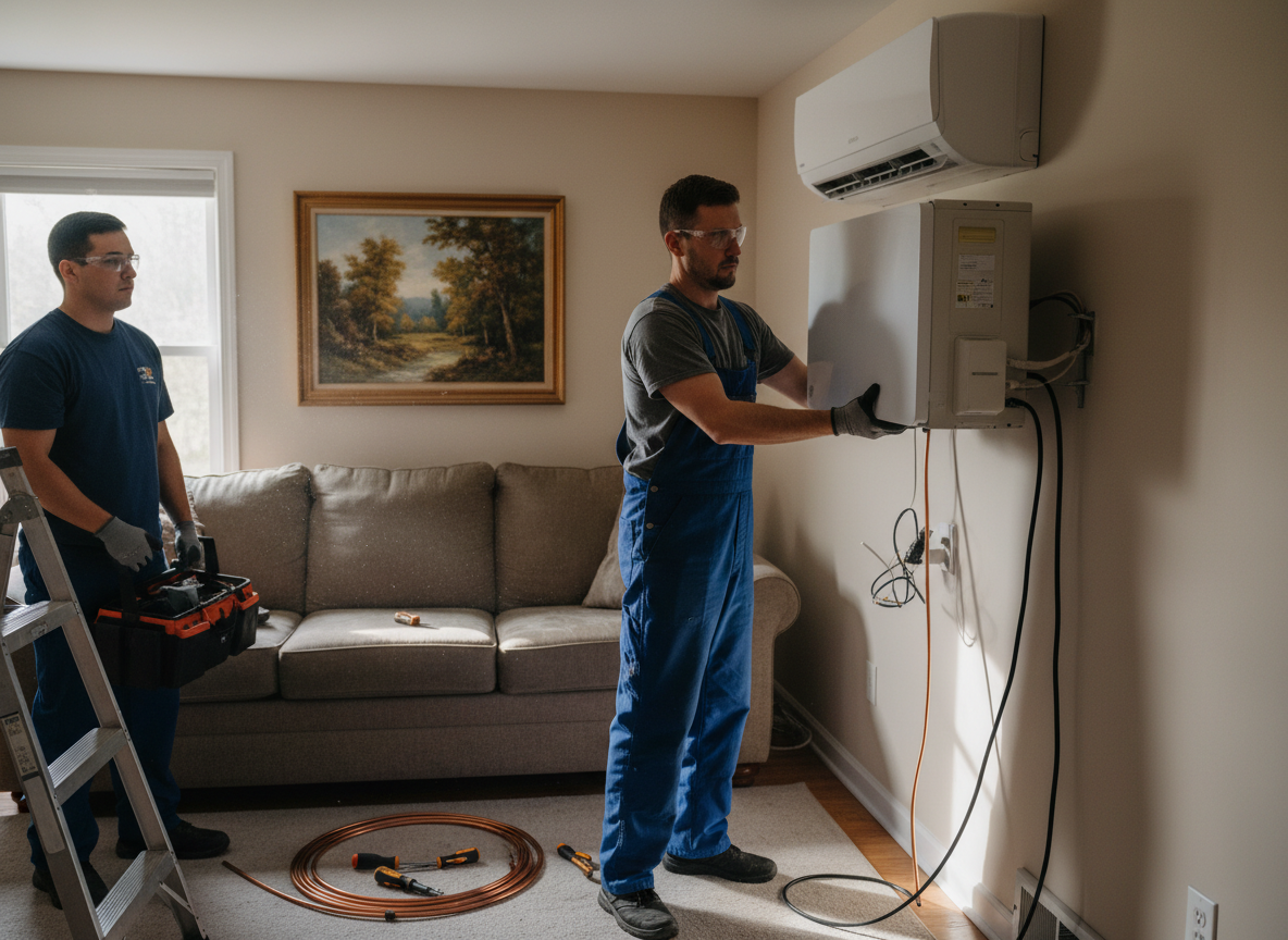Ductless Mini-Split Replacement in Odenton, MD